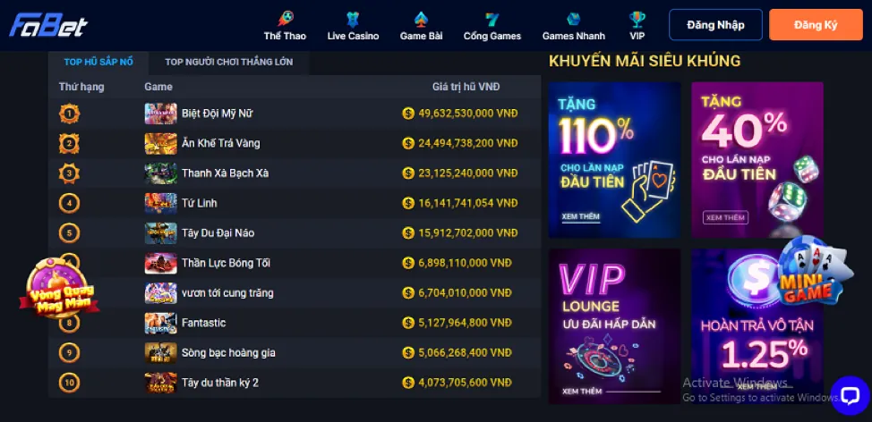 Trò chơi mới hd88in